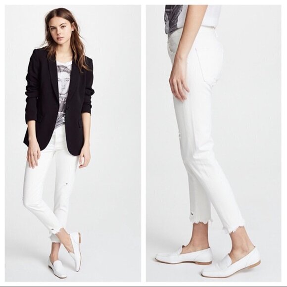 Moussy Vintage MV Kelley Tapered Crop Jeans I Size 25 - Picture 1 of 12